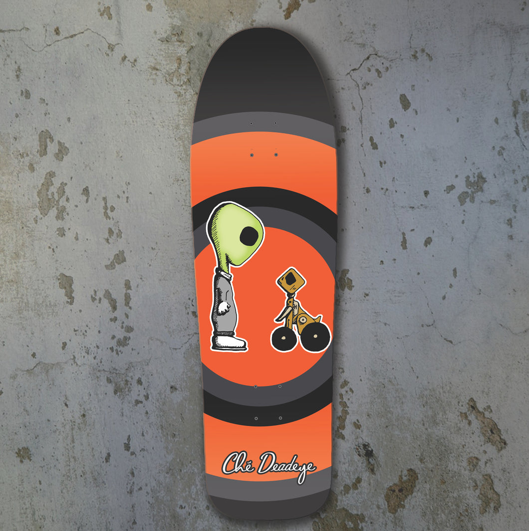 Ché Apollo and Rover Modern Fish Skateboard Deck