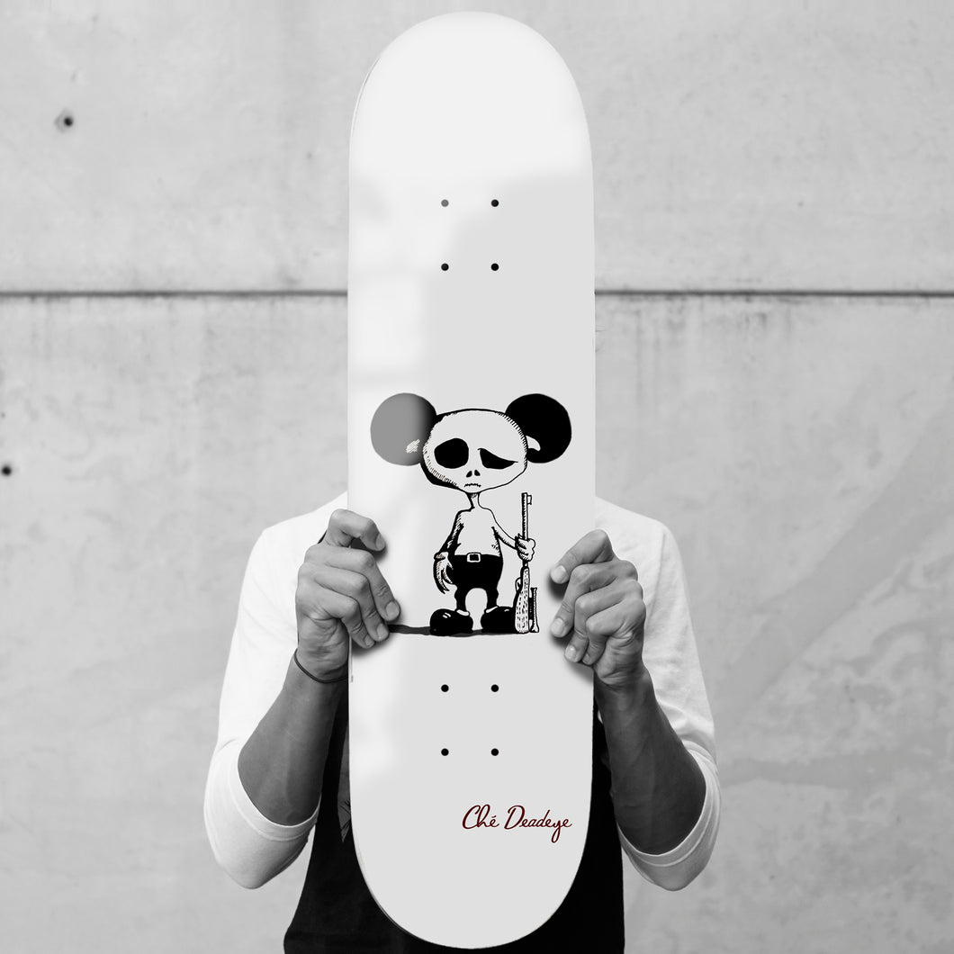 Ché Deadeye White Skateboard Deck